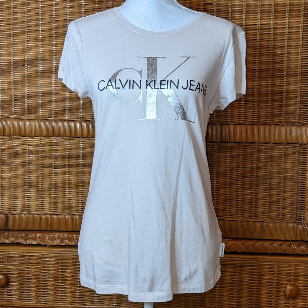Calvin Klein Jeans Logo Tee SMALL